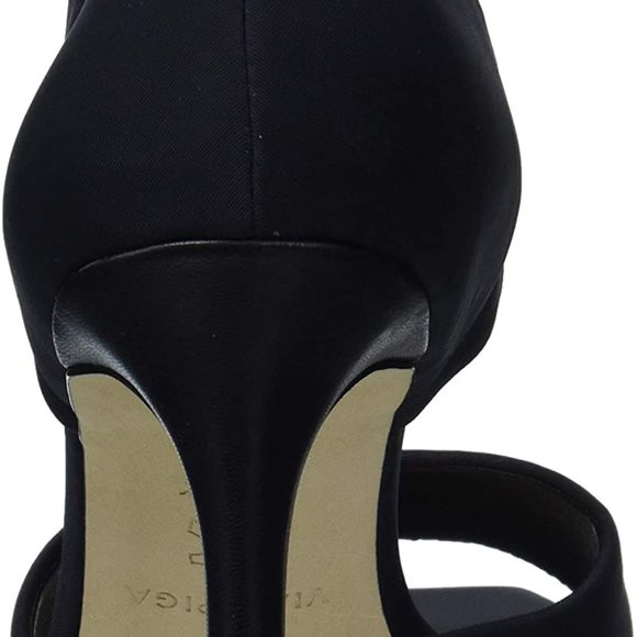 Via Spiga V-Tamie Stretch Fabric Stiletto Sandals - Picture 4 of 7